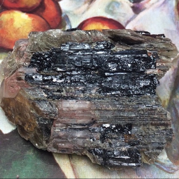 Other - Tourmaline Black Pink with Mica Peace & Protection